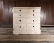 Antique Gothic Pine Chest