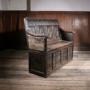 Antique Oak Settle England 1600s