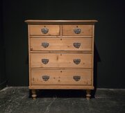 Edwardian Pine Chest Of Drawers