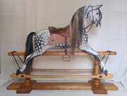 Very Large Antique Rocking Horse F.H. Ayres C1890
