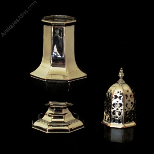 Antiques Atlas Old Sheffield Plate Sugar Caster Sifter