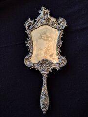 Silver Hand Mirror 