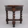18th Century oak credence table