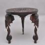 Quality 19th Century Anglo-Indian carved elephant table