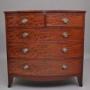Early 19th Century mahogany bowfront chest