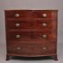 Early 19th Century mahogany bowfront chest