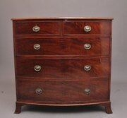 Early 19th Century Mahogany Bowfront Chest