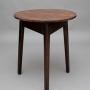 Early 19th Century oak & elm cricket table