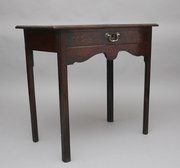 Early 19th Century Oak Side Table