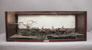 Early 20th Century Diorama Of An 18 Pound Gun Team