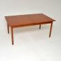 1960s Danish Teak Extending Dining Table