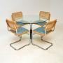 1970s Retro Marcel Breuer Cesca Dining Set