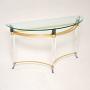 1970’s Vintage Acrylic & Glass Console Table