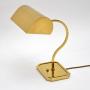 1970’s Vintage Brass Bankers Desk Lamp
