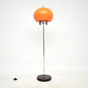 1970’s Vintage Italian Chrome Floor Lamp