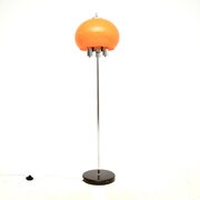 1970s Vintage Italian Chrome Floor Lamp