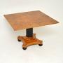 Antique Biedermeier Birch & Ebony Coffee Table