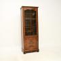 Antique Burr Walnut Bookcase