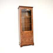 Antique Burr Walnut Bookcase