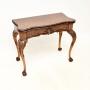 Antique Burr Walnut Card Table