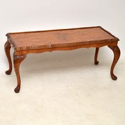  Antique Burr Walnut Coffee Table
