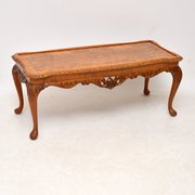 Antique Burr Walnut Coffee Table