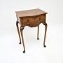 Antique Burr Walnut Side Table