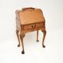 Antique Burr Walnut Writing Bureau
