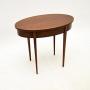 Antique Edwardian Inlaid Mahogany Side Table