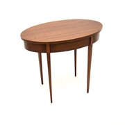 Antique Edwardian Inlaid Mahogany Side Table