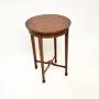 Antique Edwardian Inlaid Parquetry Side Table