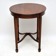 Antique Edwardian Mahogany Occasional Table
