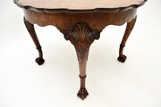 Antique Figured Walnut Pie Crust Coffee Table