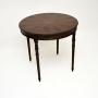 Antique Flame Mahogany Occasional Table