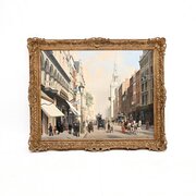 Antique Framed Still Life Oil Painting