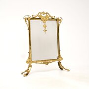 Antique French Gilt Metal Fire Screen