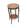 Antique French Inlaid Marquetry Side Table