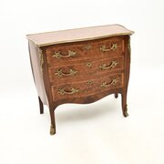 Antique French Inlaid Parquetry Commode