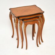 Antique French Louis XV Style Nest Of Tables