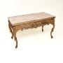 Antique French Marble Top Console / Centre Table