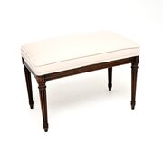 Antique French Upholstered Stool