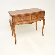 Antique French Walnut Console / Server Table