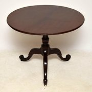  Antique George III Mahogany Tripod Table