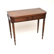 Antique Georgian Mahogany Card / Console Table