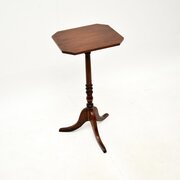 Antique Georgian Mahogany Tilt Top Side Table
