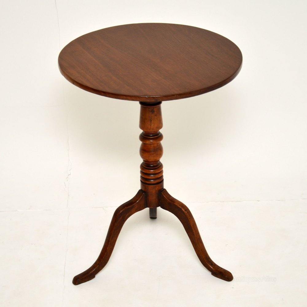 Antique Mahogany Tilt Top Tripod Table Antiques Atlas