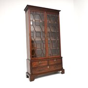 Antique Georgian Period Mahogany Bookcase