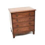Antique Georgian Period Mahogany Chest Of Drawers