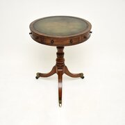 Antique Georgian Period Mahogany Drum Table