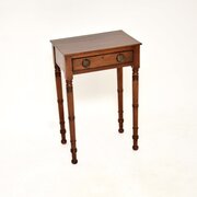 Antique Georgian Period Mahogany Side Table